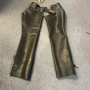 Motorcycle/Western Leather Chaps.